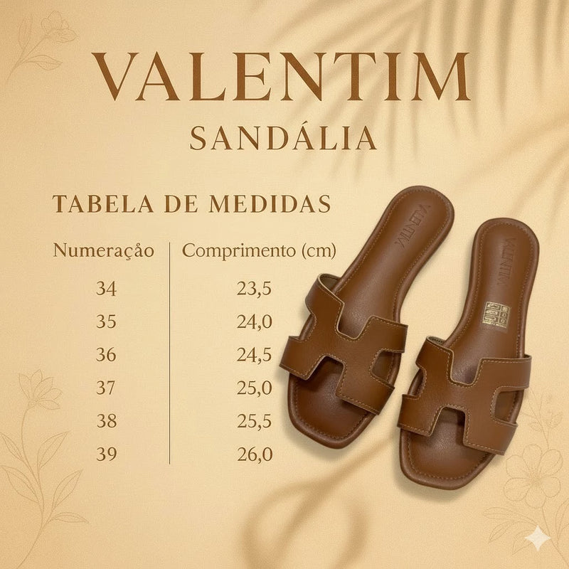 Sandália feminina 5050 Valentin